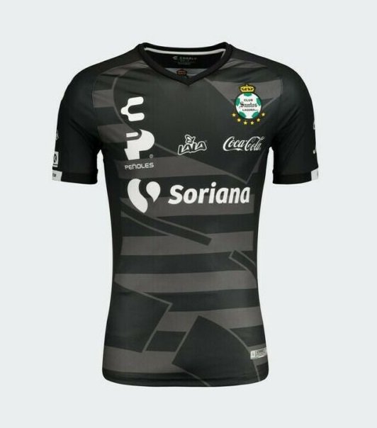 Santos laguna black jersey Clearance
