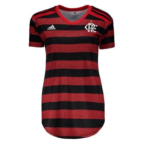 women Flamengo Home 2019/2020 Soccer Football Brazil Maglia Jersey Shirt