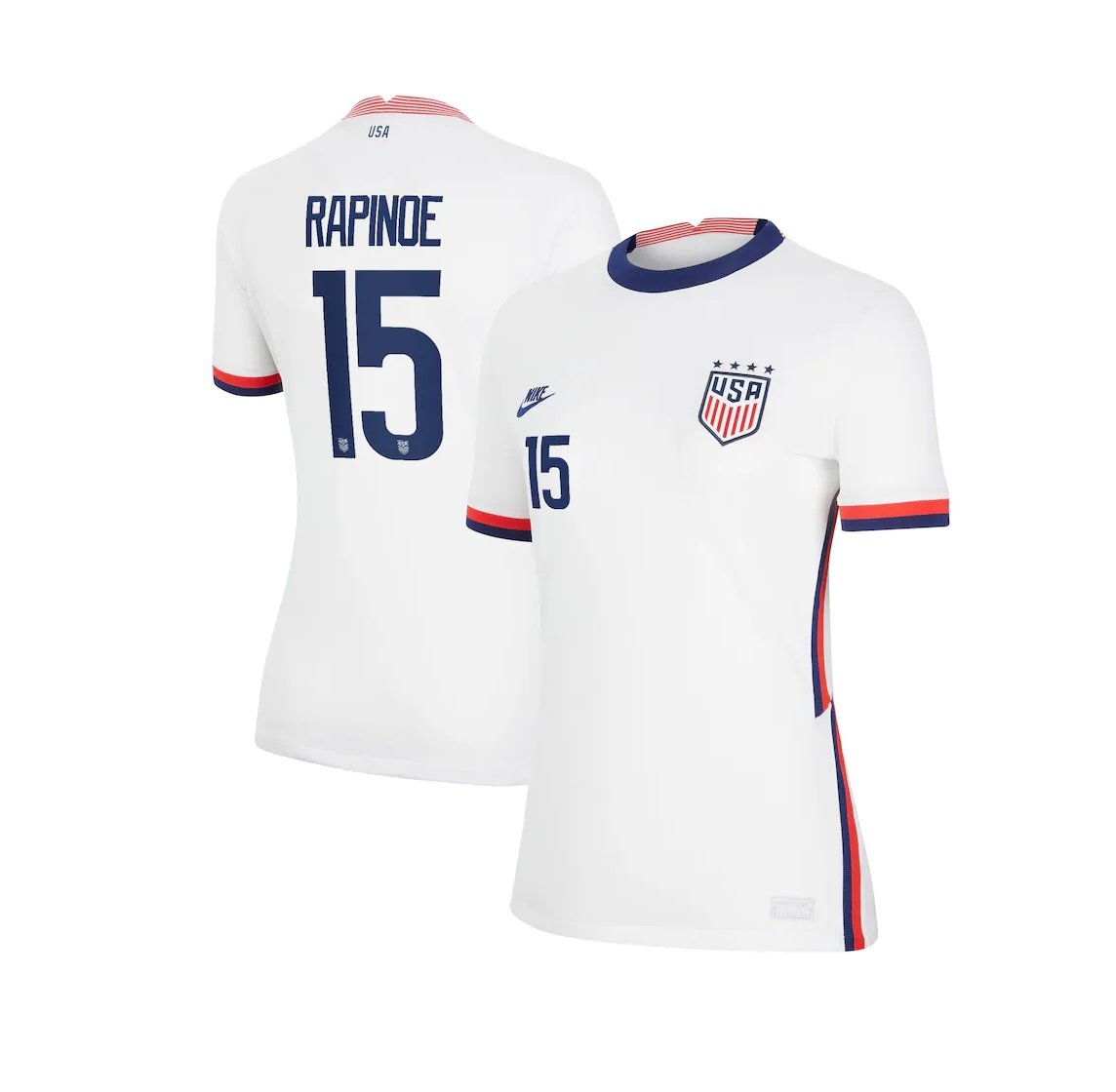 Megan Rapinoe 15 Uswnt Womens 2020 Home Jersey White 