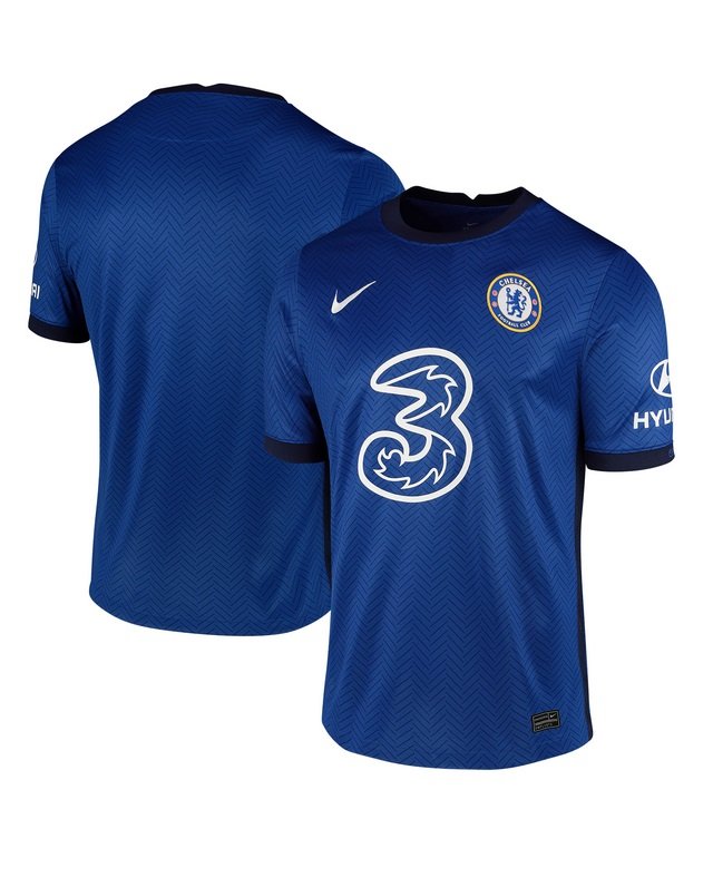 Nike's first Chelsea FC 2020 2021 Jersey Soccer -blue