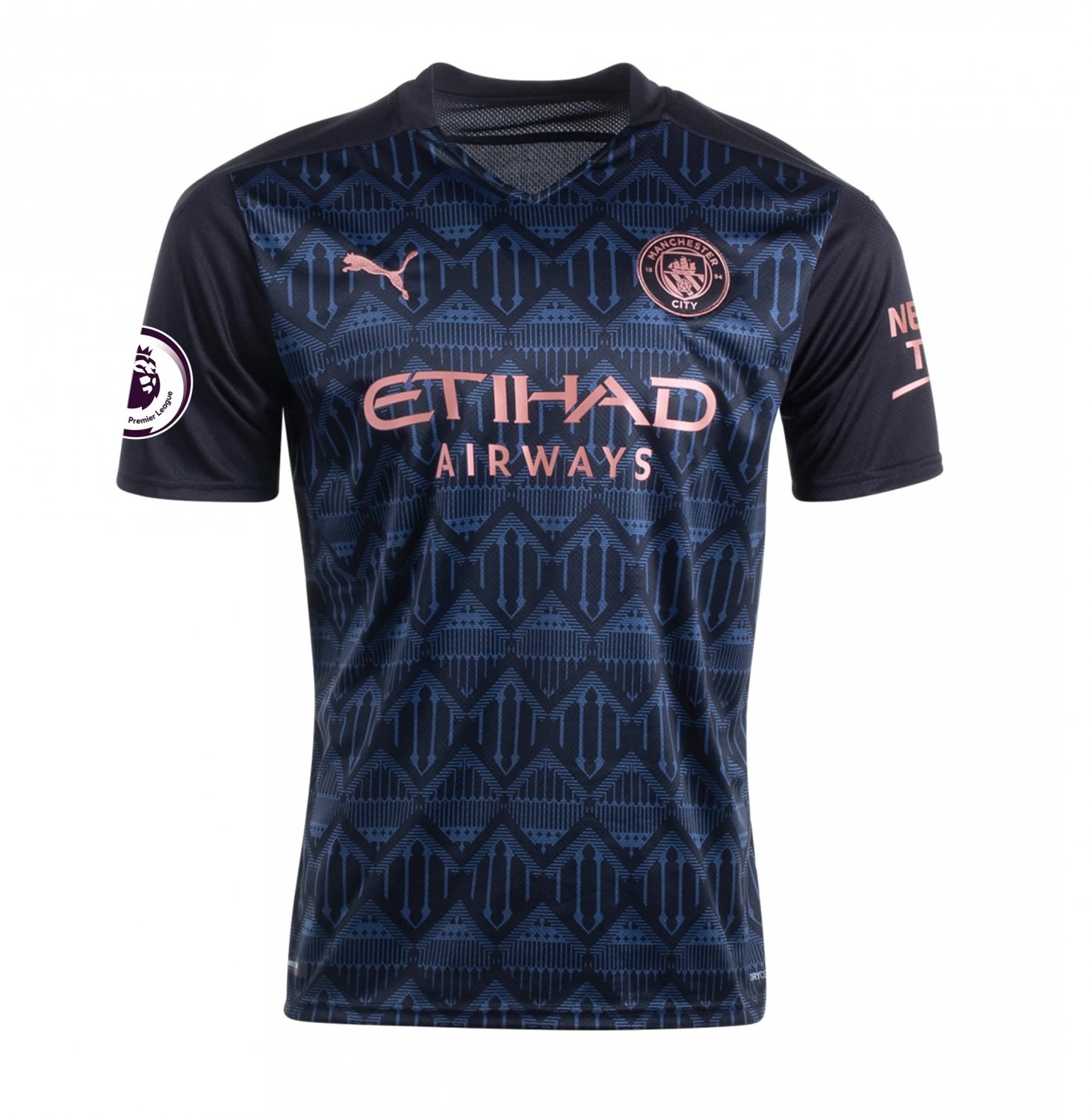 Manchester City Puma 2020/21 Away Jersey Black