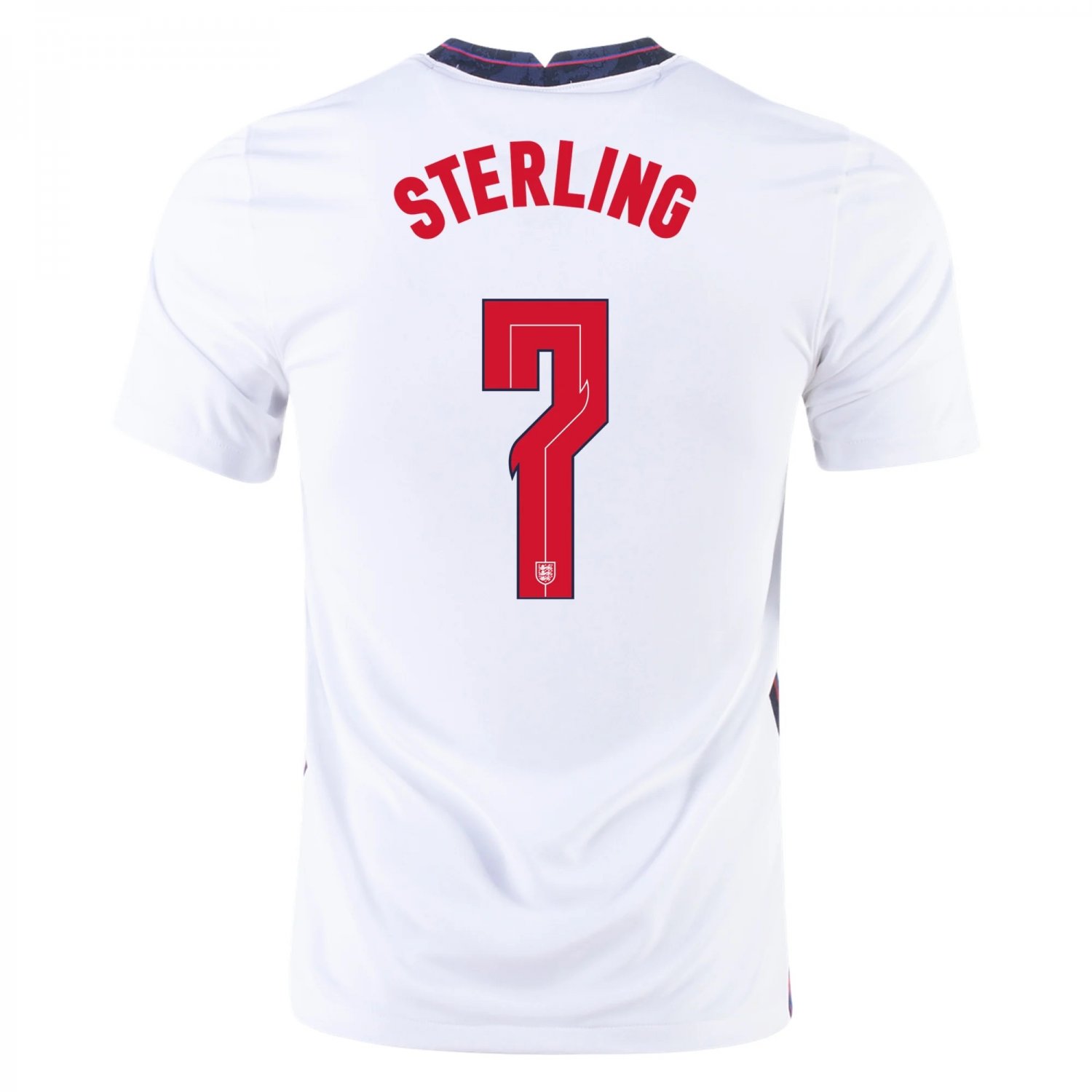 RAHEEM STERLING 7 England Euro 2020 2021 Home Jersey Soccer