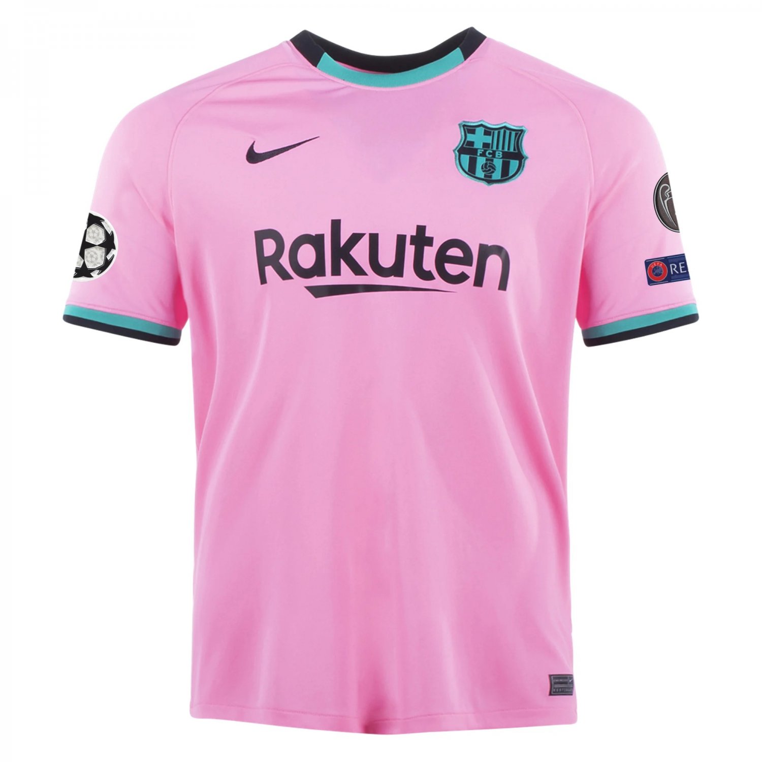FRENKIE DE JONG #21 Barcelona 2020 2021 Third Jersey -pink