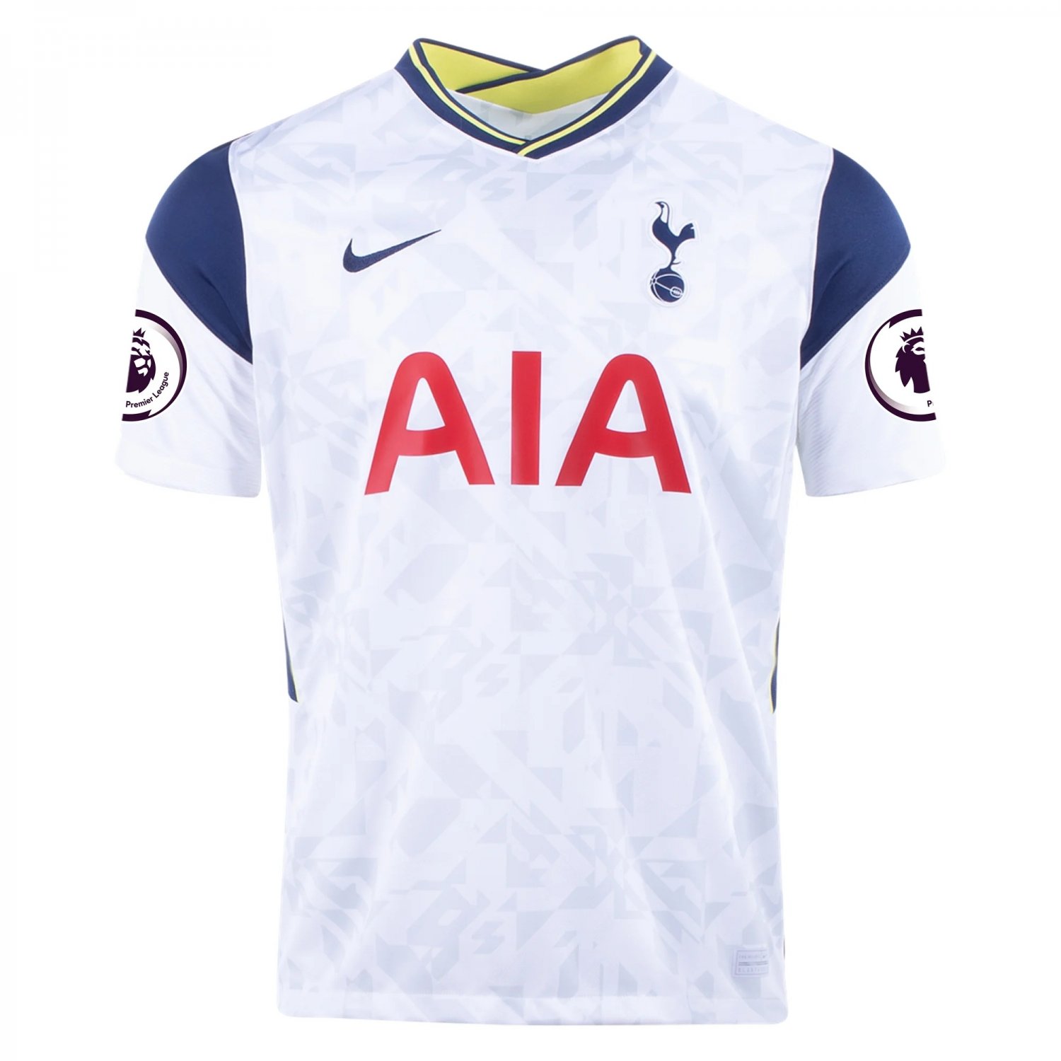 aia on tottenham shirts