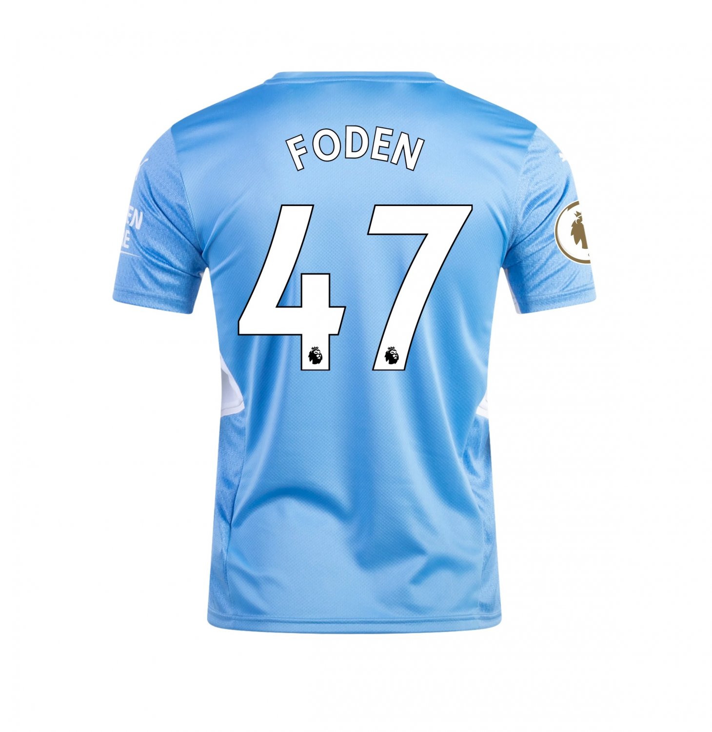 PHIL FODEN #47 Manchester City 2021 2022 Home Jersey