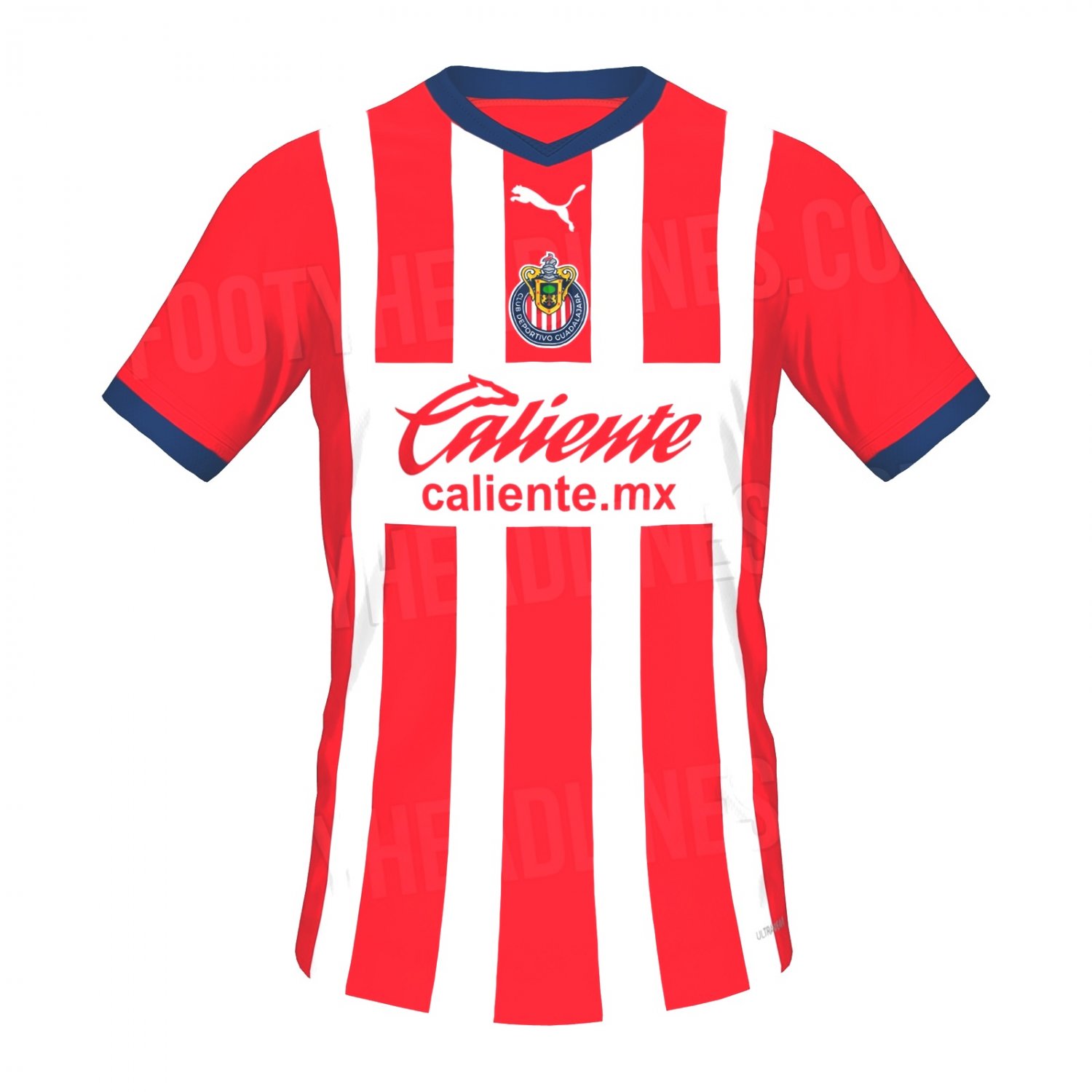 Mens Chivas 2022 2023 Home Jersey