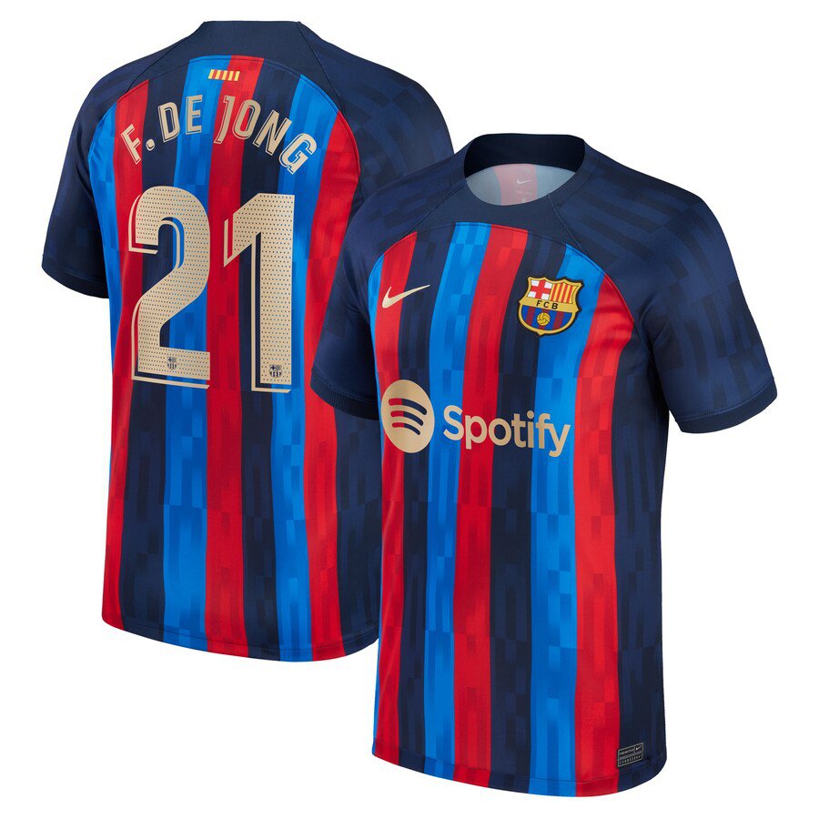 de jong barcelona jersey