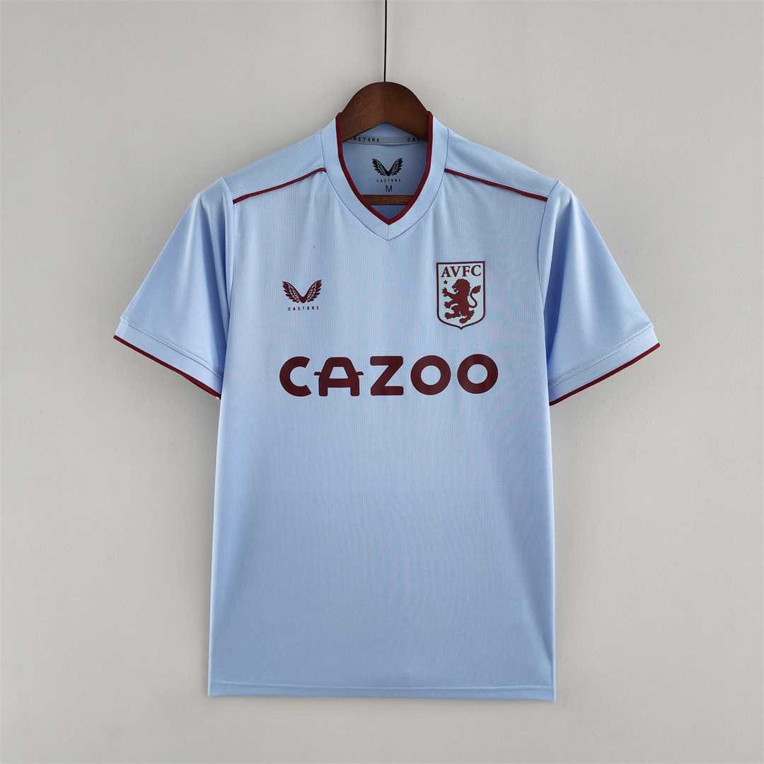 Aston Villa Away Jersey Soccer 2022 2023