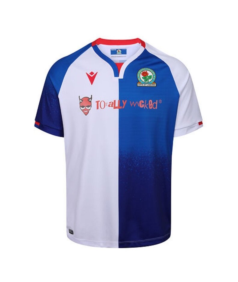 Blackburn Rovers 2022 2023 Home Jersey Soccer