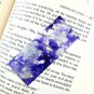 Handmade Custom Watercolor Clear Transparent Bookmark Small Size