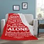 Liverpool FC You'll Never Walk Alone Ultra-Soft Micro Fleece Blanket