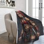 Beautiful Native Girl  Ultra-Soft Micro Fleece Blanket