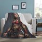 Beautiful Native Girl  Ultra-Soft Micro Fleece Blanket