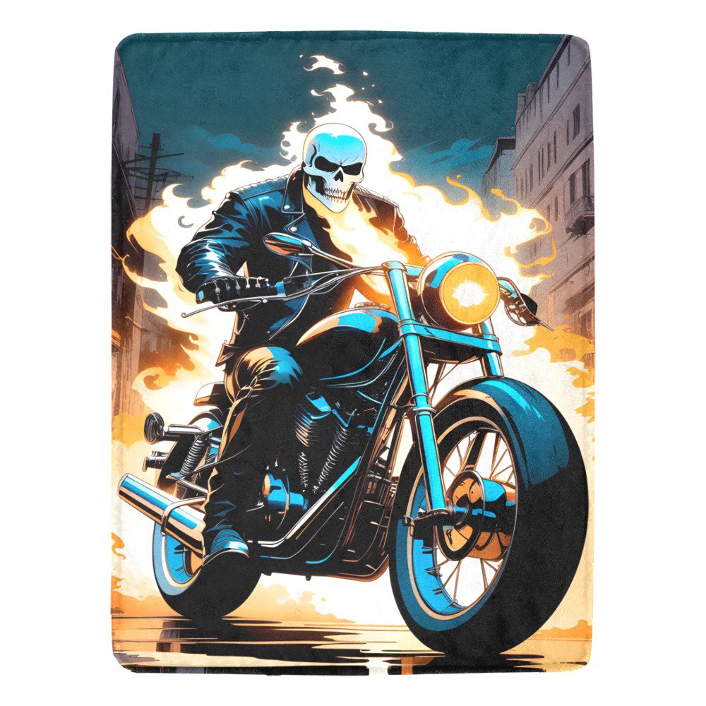 Ghost Rider Ultra-Soft Micro Fleece Blanket