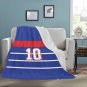 Zidane 1998 France Home Ultra-Soft Micro Fleece Blanket