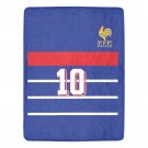 Zidane 1998 France Home Ultra-Soft Micro Fleece Blanket