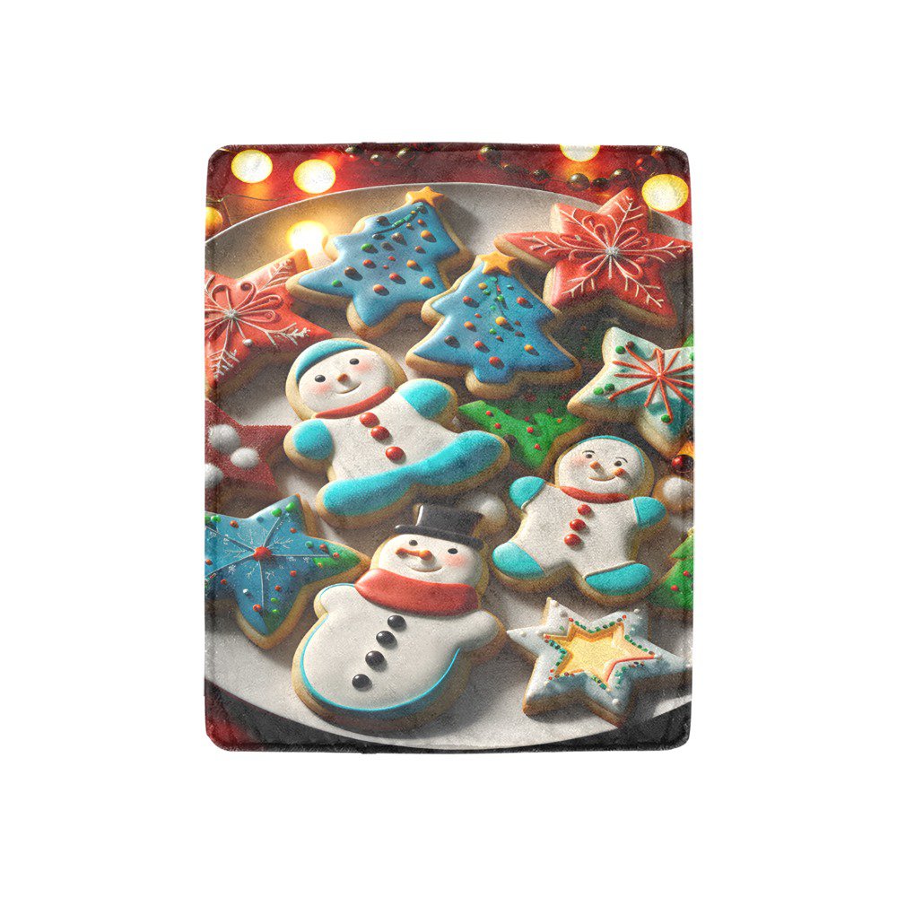 Christmas cookies Ultra-Soft Micro Fleece Blanket