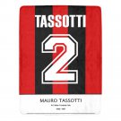Tassotti AC Milan Jersey Ultra-Soft Micro Fleece Blanket