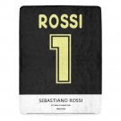 Rossi AC Milan Jersey Ultra-Soft Micro Fleece Blanket