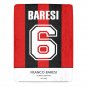 Baresi AC Milan Jersey Ultra-Soft Micro Fleece Blanket
