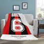 Baresi AC Milan Jersey Ultra-Soft Micro Fleece Blanket