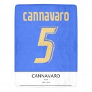 Cannavaro Italy Jersey Ultra-Soft Micro Fleece Blanket