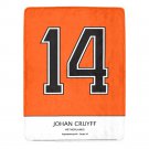 Cruyff Netherlands Jersey Ultra-Soft Micro Fleece Blanket