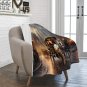 A Horse Pulling A Carriage Ultra-Soft Micro Fleece Blanket