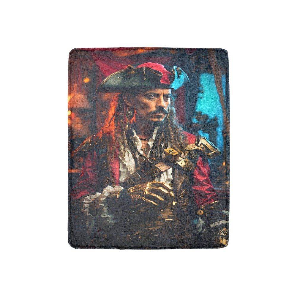 Jack Sparrow Ultra-Soft Micro Fleece Blanket