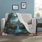 Cloudy Castles In The Dark Ultra-Soft Micro Fleece Blanket