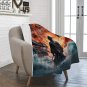 Japanese Against Dragons Ultra-Soft Micro Fleece Blanket