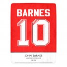Barnes 10 Liverpool FC Jersey Ultra-Soft Micro Fleece Blanket