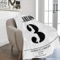 Carlos 3 Real Madrid FC Jersey Ultra-Soft Micro Fleece Blanket