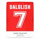 Dalglish 7 Liverpool FC Jersey Ultra-Soft Micro Fleece Blanket