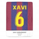 Hernandez 6 FC Barcelona Jersey  Ultra-Soft Micro Fleece Blanket