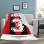 Maldini 3 AC Milan Jersey  Ultra-Soft Micro Fleece Blanket