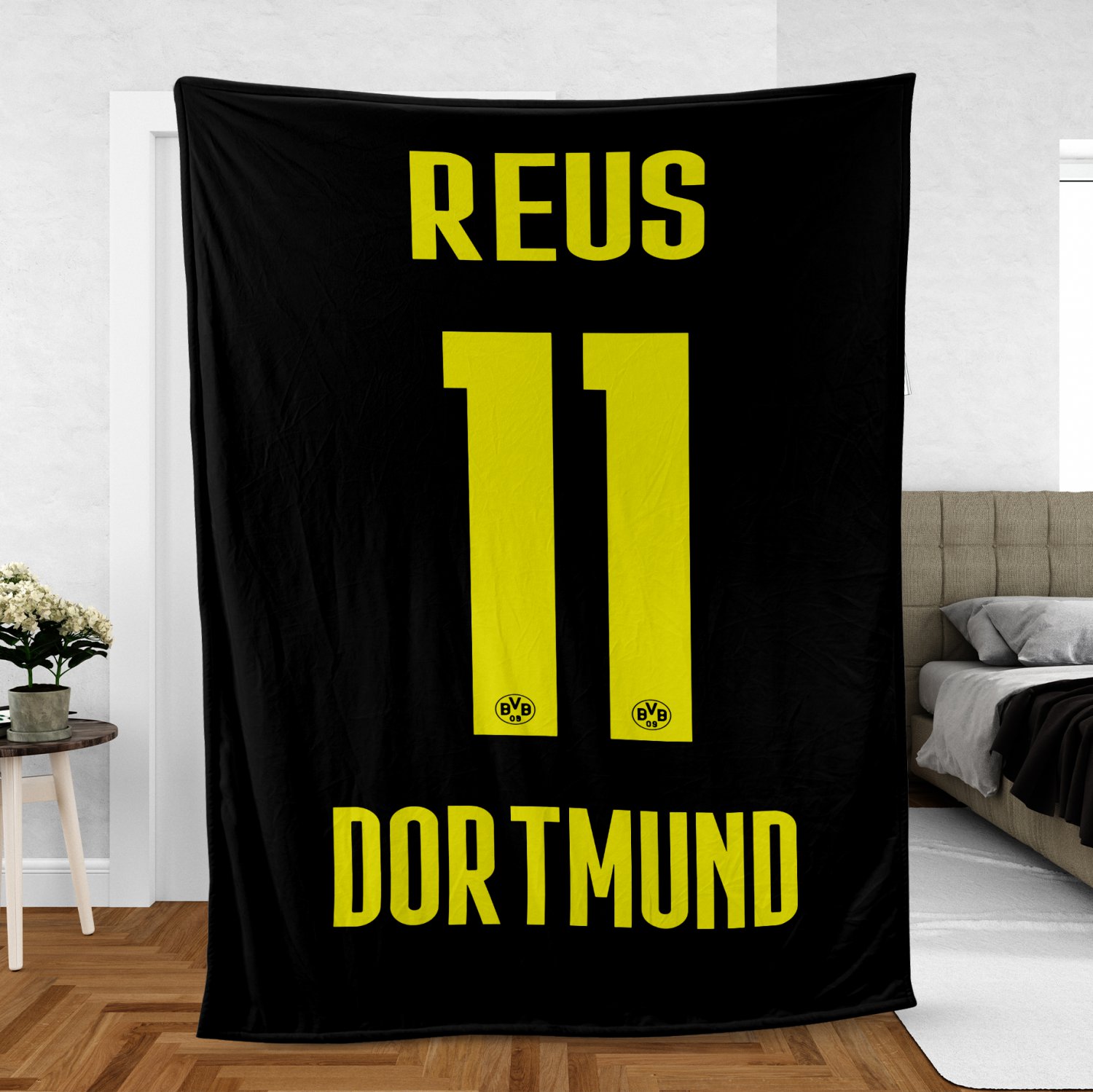 Marco Reus  Borussia-Dortmund Jersey Ultra-Soft Micro Fleece Blanket