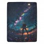 Contemplating The Dawn Ultra-Soft Micro Fleece Blanket