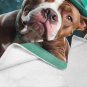 Saint Patrick's Pitbull Ultra-Soft Micro Fleece Blanket