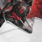 Samurai on Blood Moon Ultra-Soft Micro Fleece Blanket