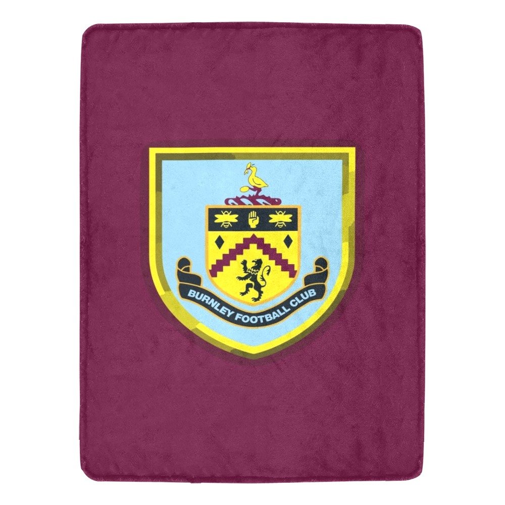 Burnley FC Ultra-Soft Micro Fleece Blanket