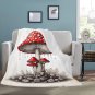 Mushroom With Red Dots Pretending To Be A Chris Ultra-Soft Micro Fleece Blanket