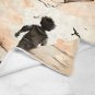 Silhouette Of A Little Boy Ultra-Soft Micro Fleece Blanket