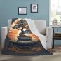 A Graphic Of A Magical Bonsai Ultra-Soft Micro Fleece Blanket