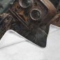 Face Of A Rusty Metal Robot Ultra-Soft Micro Fleece Blanket