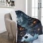 Fantastic Dark Moon Dominating The Sky Ultra-Soft Micro Fleece Blanket