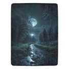 Full Moon With Clarity Ultra-Soft Micro Fleece Blanket