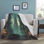 Imagine A Mesmerizing Cityscape Where Lovecraf Ultra-Soft Micro Fleece Blanket