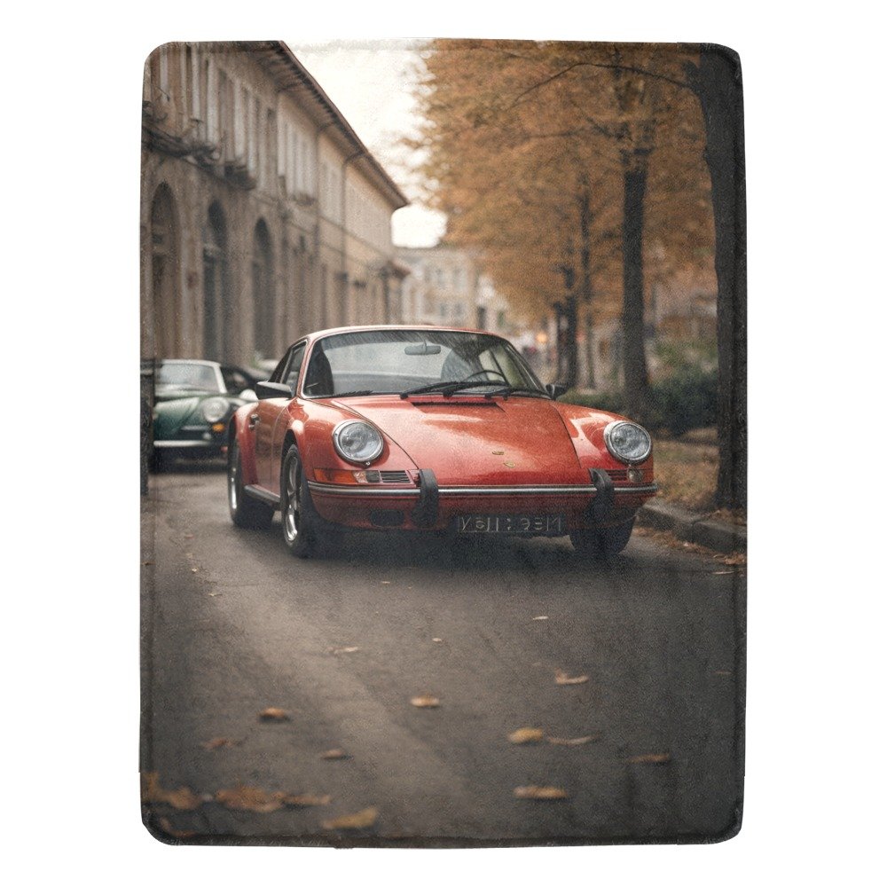 Porsche Ultra-Soft Micro Fleece Blanket