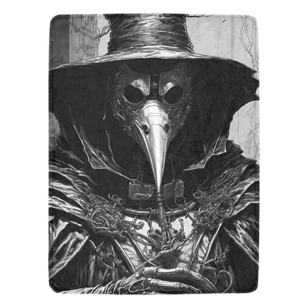 Plague Doctor Ultra-Soft Micro Fleece Blanket